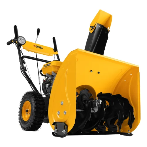 Снегоуборщик бензиновый SBM 610, 212 cc, ручной старт, фара Denzel