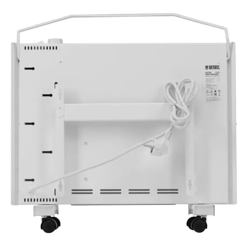Конвектор электрический XCE-1000, 230 В, 1000 Вт, белый, сушилка, колеса, Х-элемент Denzel