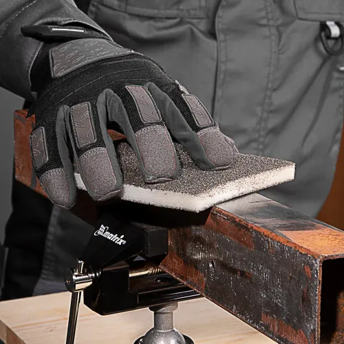 Губка для шлифования, 125 х 100 х 10 мм, мягкая, 3 шт., P 60/80, P 60/100, P 80/120 Matrix