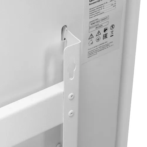 Конвектор электрический XCE-1000, 230 В, 1000 Вт, белый, сушилка, колеса, Х-элемент Denzel