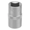 Головка торцевая, 15 мм, 6-гранная, CrV, под квадрат 1/2" Stels