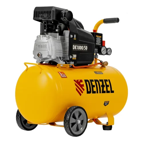 Компрессор воздушный DK1800/50,Х-PRO 1,8 кВт, 280л/мин, 50л Denzel