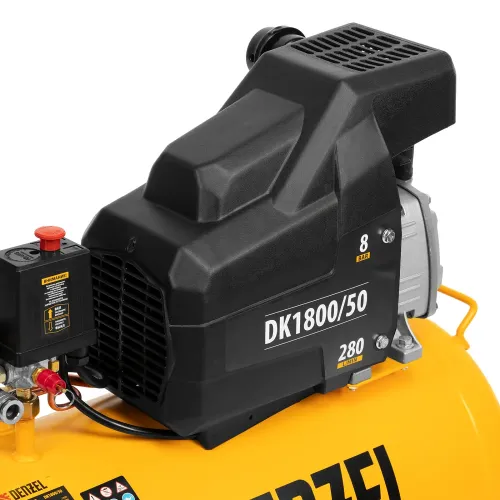 Компрессор воздушный DK1800/50,Х-PRO 1,8 кВт, 280л/мин, 50л Denzel