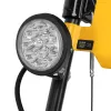 Снегоуборщик бензиновый SBM 610, 212 cc, ручной старт, фара Denzel