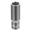 Головка торцевая удлиненная, 18 мм, 6-гранная, CrV, под квадрат 1/2" Stels