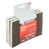 Губка для шлифования, 125 х 100 х 10 мм, мягкая, 3 шт., P 60/80, P 60/100, P 80/120 Matrix