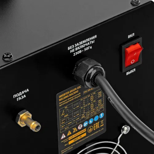 Аппарат инвертор. аргонодуговой сварки ITIG-200 ACDC Mix Pulse, 200 А, ПВ 60% Denzel