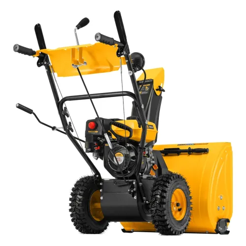 Снегоуборщик бензиновый SBM 610, 212 cc, ручной старт, фара Denzel