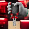 Бокорезы NICKEL, 200 мм, никелированные, двухкомпонентные рукоятки Matrix