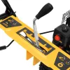 Снегоуборщик бензиновый SBM 610, 212 cc, ручной старт, фара Denzel