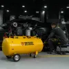 Компрессор воздушный рем. привод BCV 4000-T/200, 4,0 кВт, 200 литров, 690 л/мин Denzel