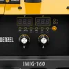 Аппарат инвертор. полуавтомат. cварки IMIG-160 Synergy, 160 А, ПВ 60%, катушка 5 кг Denzel