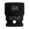 Головка ударная шестигранная, 24 мм, 1/2", CrMo Stels