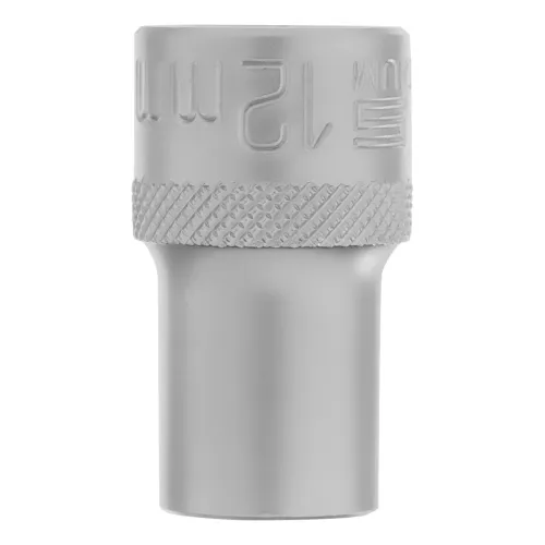 Головка торцевая удлиненная, 12 мм, 6-гранная, CrV, под квадрат 1/2", Stels