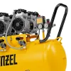 Компрессор безмаслянный малошумный DLS 2250/100, 2250 Вт, 3х750, 100 л, 410 л/мин блок упр Denzel