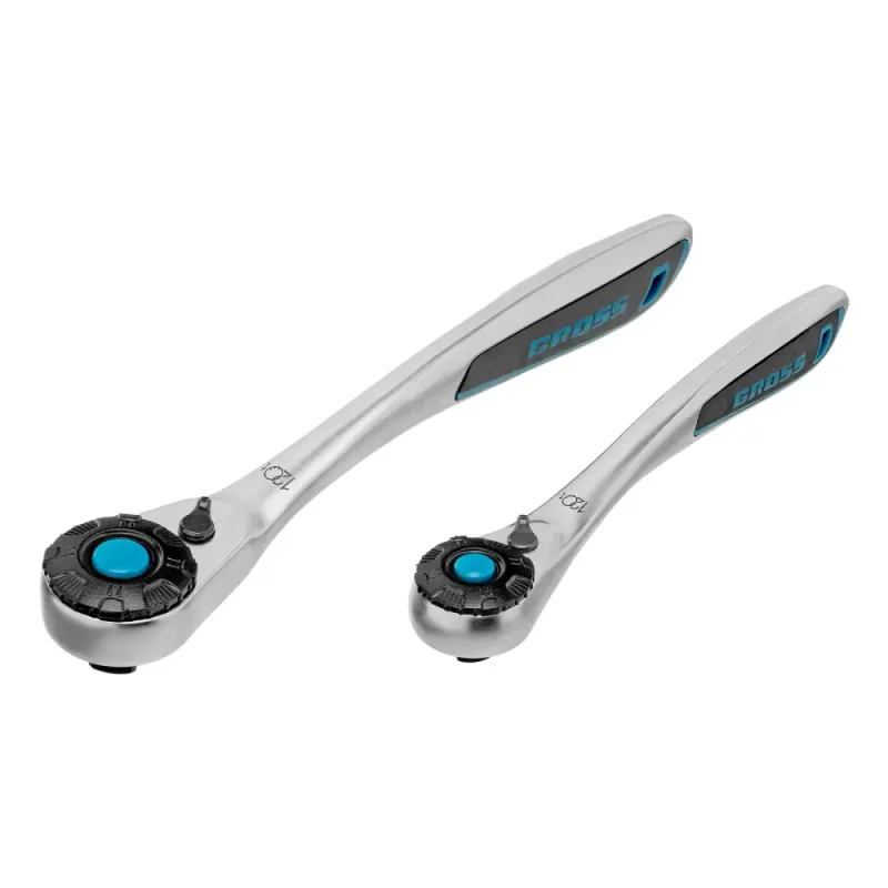 Набор инструментов, 1/4", 1/2", CrV, 120 зубьев, 82 предмета Gross