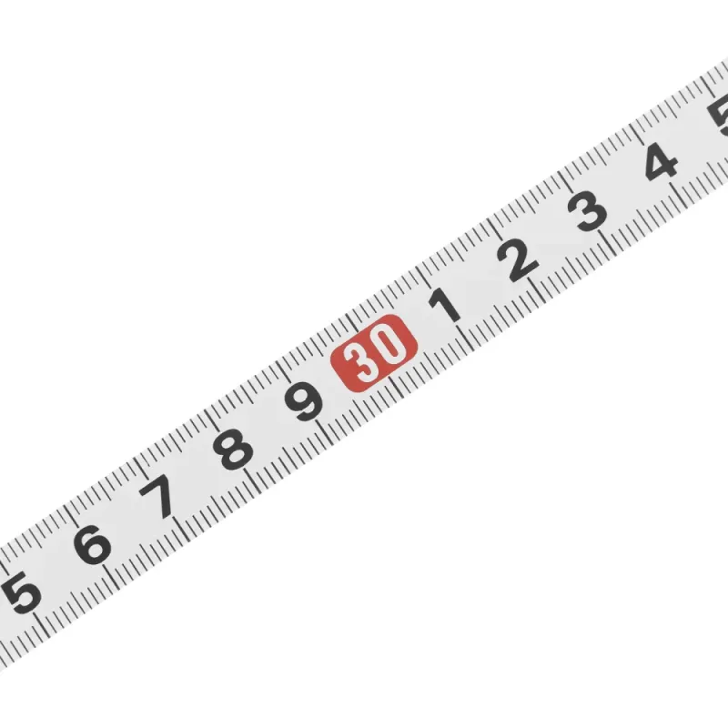 Рулетка геодезическая 50 м х 12,5 мм, закрытый корпус, стальная лента, односторонняя шкала, Pro Matrix