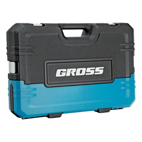 Набор инструментов, 1/4", 1/2", CrV, 120 зубьев, 115 предметов Gross