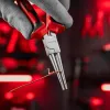Круглогубцы NICKEL, 160 мм, никелированные, двухкомпонентные рукоятки Matrix