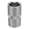 Головка торцевая, 16 мм, 6-гранная, CrV, под квадрат 1/2" Stels