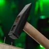 Молоток слесарный 300 г, квадратный боек, деревянная рукоятка Сибртех
