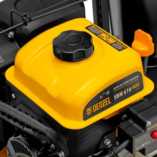 Снегоуборщик бензиновый SBM 610S PRO, 212cc, эл.старт, фара, обогрев Denzel