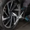 Ключ-крест баллонный, 17 х 19 х 21 х 22 х 1/2, усиленный, с переходником на 1/2 Stels