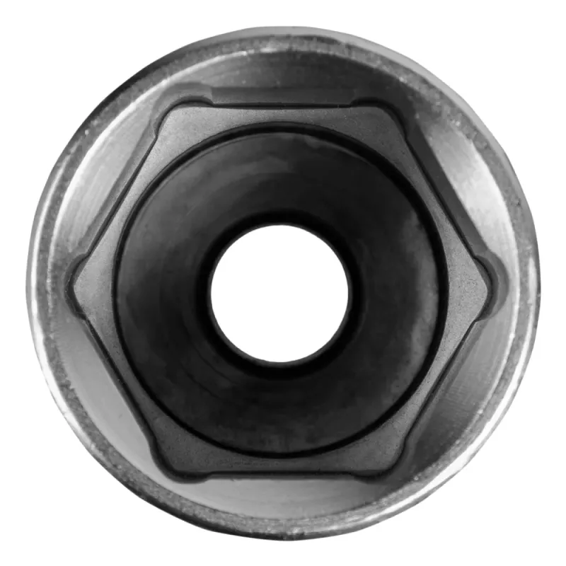 Головка торцевая удлиненная, 32 мм, 6-гранная, CrV, под квадрат 1/2" Stels
