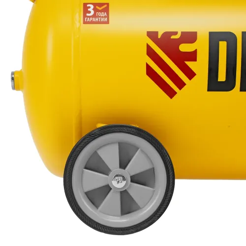 Компрессор безмасл. малошумный DLP-1500/50, 1,5 кВт,50 л, 2850 об/мин, 250 л/мин Denzel