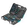 Набор инструментов, 1/4", 1/2", CrV, 120 зубьев, 76 предметов Gross