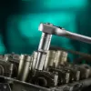 Головка торцевая удлиненная, 10 мм, 6-гранная, CrV, под квадрат 1/2", Stels