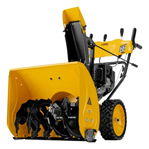 Снегоуборщик бензиновый SBM 610S PRO, 212cc, эл.старт, фара, обогрев Denzel