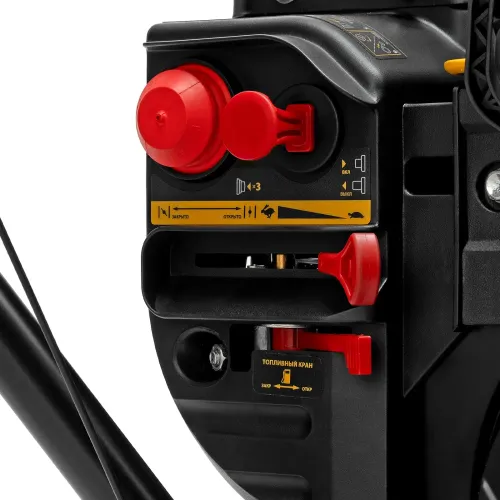 Снегоуборщик бензиновый SBM 610S PRO, 212cc, эл.старт, фара, обогрев Denzel