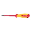 Отвертка Insulated до 1000 В, SL4,0x100 мм, CrMo, 2крукоятка Matrix