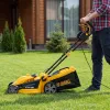 Газонокосилка электрическая GM-1800, 1800 Вт, шир. 38 см, 6 уров., травосб. 40 л. Denzel