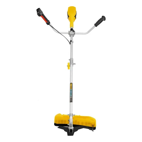 Триммер электрический TE-1400, 1400 Вт, 420 мм, катушка + диск, разборная штанга Denzel