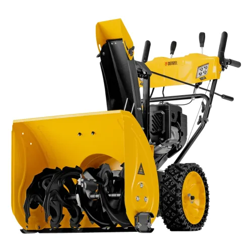 Снегоуборщик бензиновый SBM 610S PRO, 212cc, эл.старт, фара, обогрев Denzel
