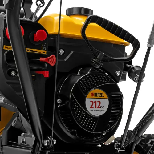 Снегоуборщик бензиновый SBM 610S PRO, 212cc, эл.старт, фара, обогрев Denzel