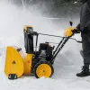 Снегоуборщик бензиновый SBM 610S PRO, 212cc, эл.старт, фара, обогрев Denzel