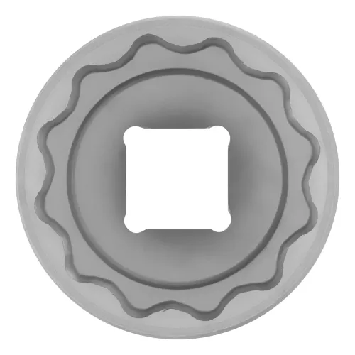 Головка торцевая, 32 мм, 12-гранная, CrV, 1/2", хромированная Stels