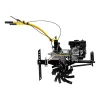 Мотоблок DPT-370X, 7 л.с, дисковое сцепление, ширина 90 см, глубина 35 см, фрез 3 х 4, ВОМ, передачи 3В/1Н Denzel