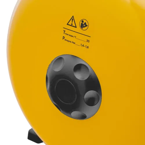 Насосная станция PS-800X, 800 Вт, 3200 л/ч, ресивер 24 л, напор 38 м, нержавейка Denzel