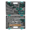 Набор инструментов, 1/2", 1/4", CrV, пластиковый кейс 76 предметов Stels