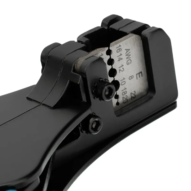 Щипцы для зачистки электропроводов 0,5, 1,0, 1,5, 2,5, 4,0, 8,0 мм2 (8-22AWG), лезвие SK5 Gross
