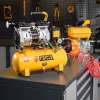 Компрессор DLS650/10 безмаслянный малошумный 650 Вт, 120 л/мин,ресивер 10 л Denzel