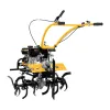Мотоблок DPT-370X, 7 л.с, дисковое сцепление, ширина 90 см, глубина 35 см, фрез 3 х 4, ВОМ, передачи 3В/1Н Denzel