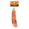 Нож, 18 мм выдвижное лезвие металлическая направляющая пластиковый двухкомпонентный корпус Sparta