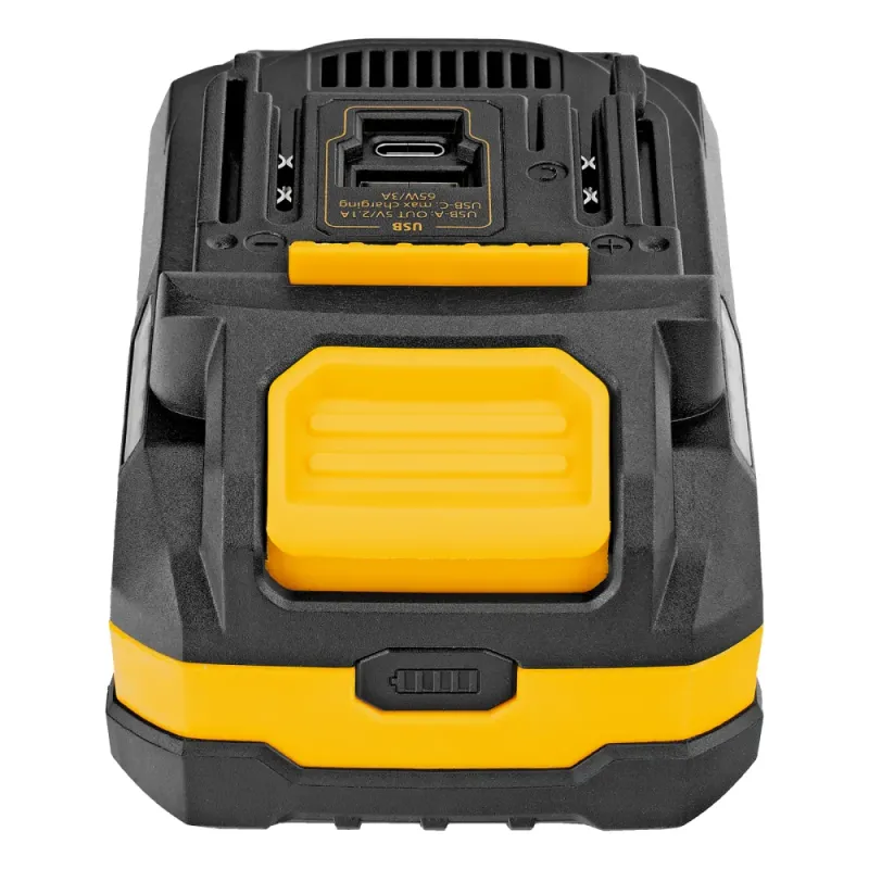 Батарея аккумуляторная BH-20-6.0, Li-Ion, USB, 20 В, 6,0 Ач Denzel