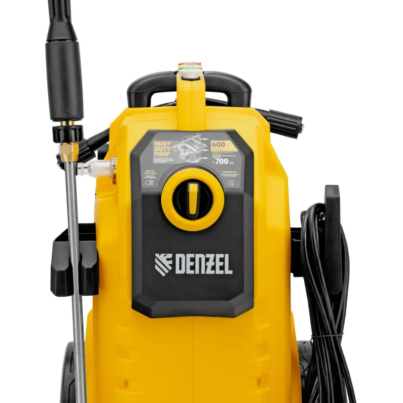 Мойка высокого давления K 70 Power, 2500 Вт, 180 бар, 600 л/ч, асинх. двиг. Denzel