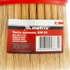 Кисть маховая, КМ 65, натур. щетина, пласт. корпус, пласт. ручка, Россия Matrix